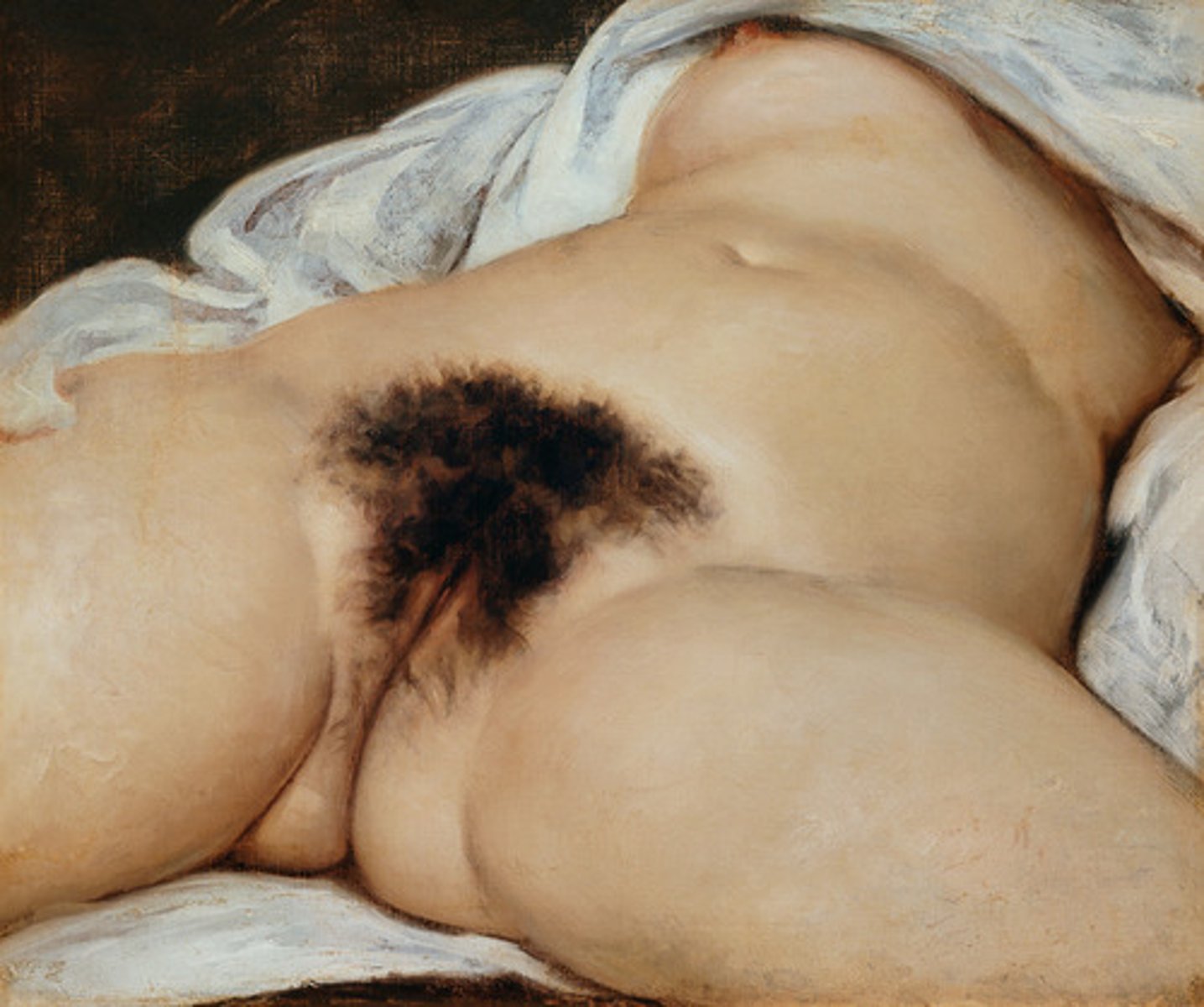 <p>Gustave Courbet ; transgression du nu féminin classique</p>