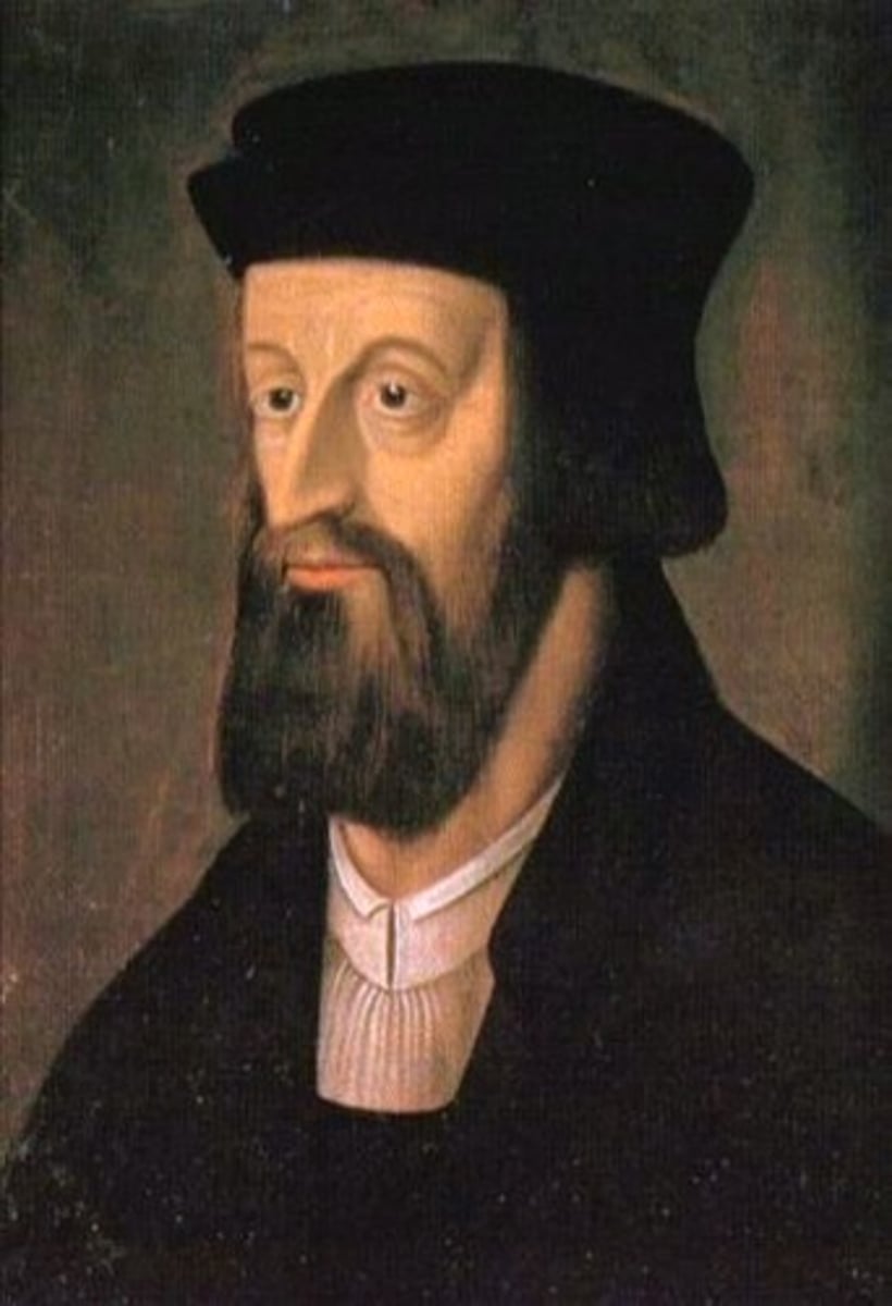 <p>He called for the end of the corruption of the clergy in the Catholic Church. The church promised him safe passage and summoned him to the Council of Constance. Once he was there however, they arrested him and convicted him of 'heresy' he was burned at the stake in 1415. This led to upheaval and war in Bohemia until 1436.</p>