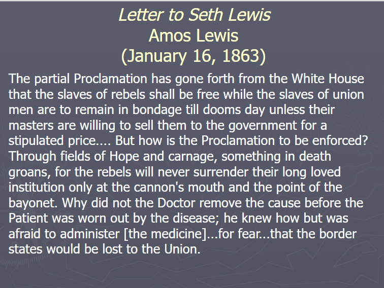<p>(Topic 5.9) Letter to Seth Lewis, Amos Lewis</p>