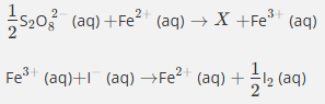 <p><span><span>Give the formula and state symbol for compound X in the following equations.</span></span></p>