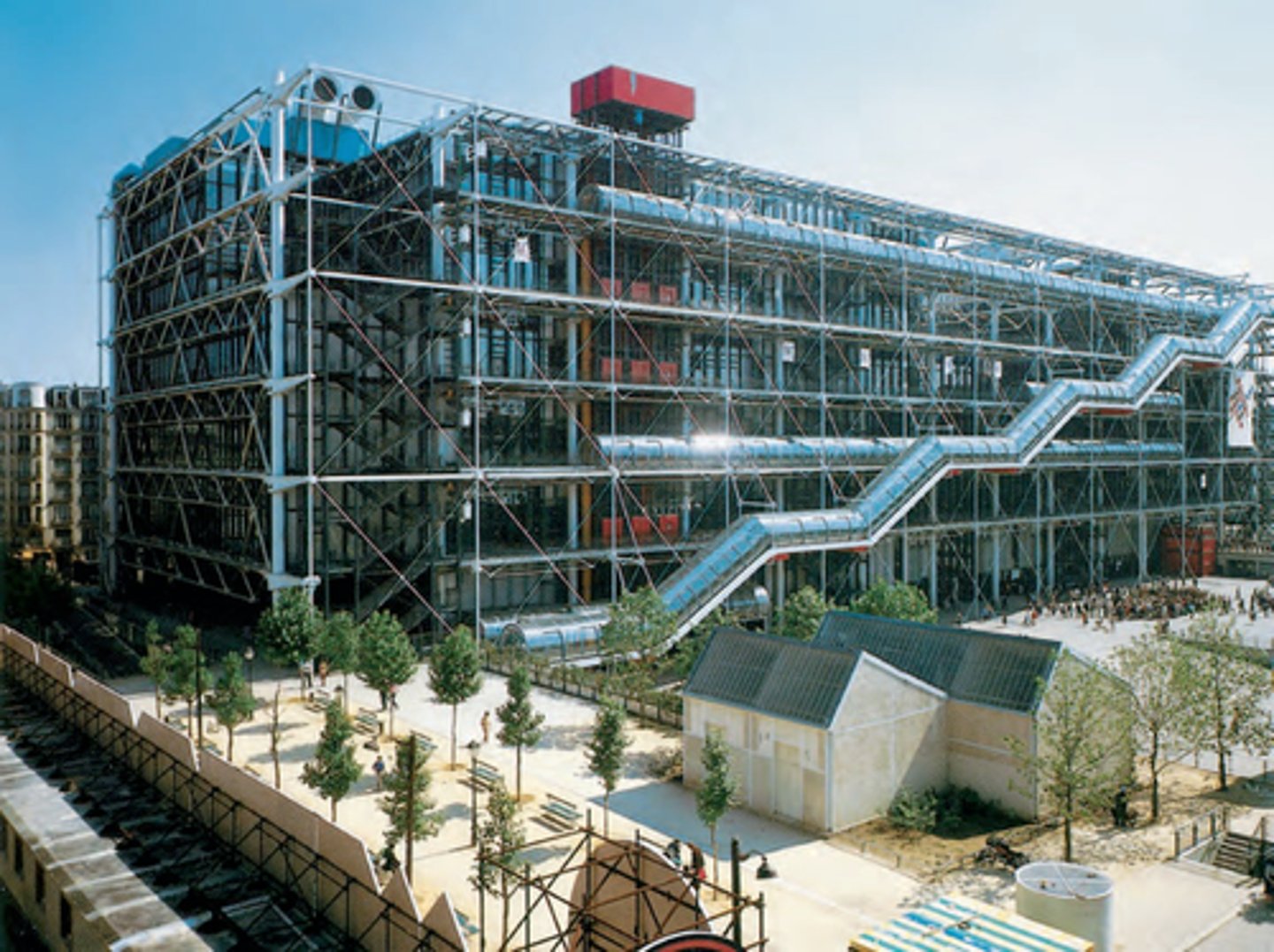 <p>Italian, who built the Pompidou Center in Paris(shown here), the Menil Museum in Houston, Texas, and the Shard in London; pushed limits of building technology and maintains control from design through construction; early partnership with Richard rogers</p>