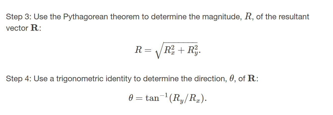 <p>Sum/Difference of vectors </p>