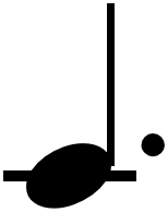 <p><strong>Dotted Crotchet</strong></p>