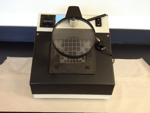 What is the name of this instrument used in the standard plate count?