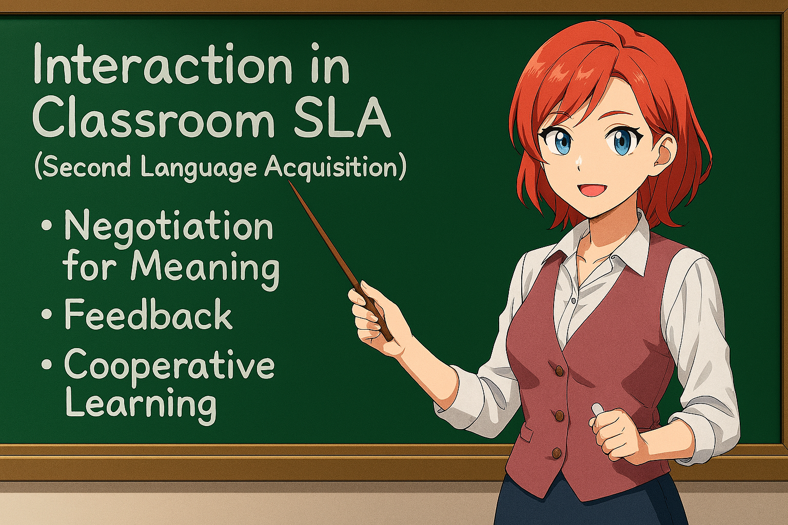 <p>Interaction in Classroom SLA</p>