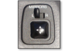 <p>side mirror adjustment</p>
