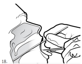 <p>Give one area to be swab with the collection above</p>