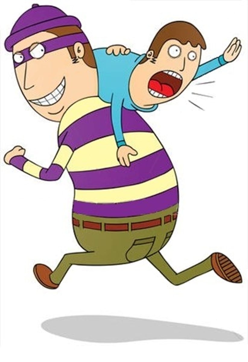 <p>to kidnap/abduct</p>