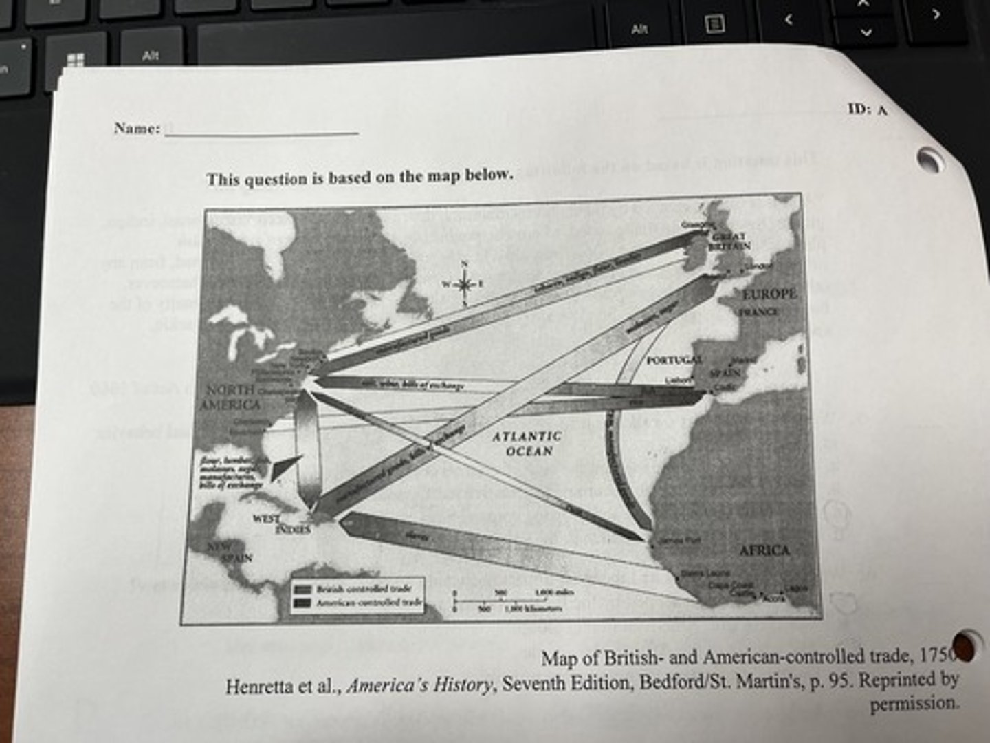 <p>In the early 19th century, the United States used tariffs to solve some of the problems of Atlantic trade, resulting in</p>