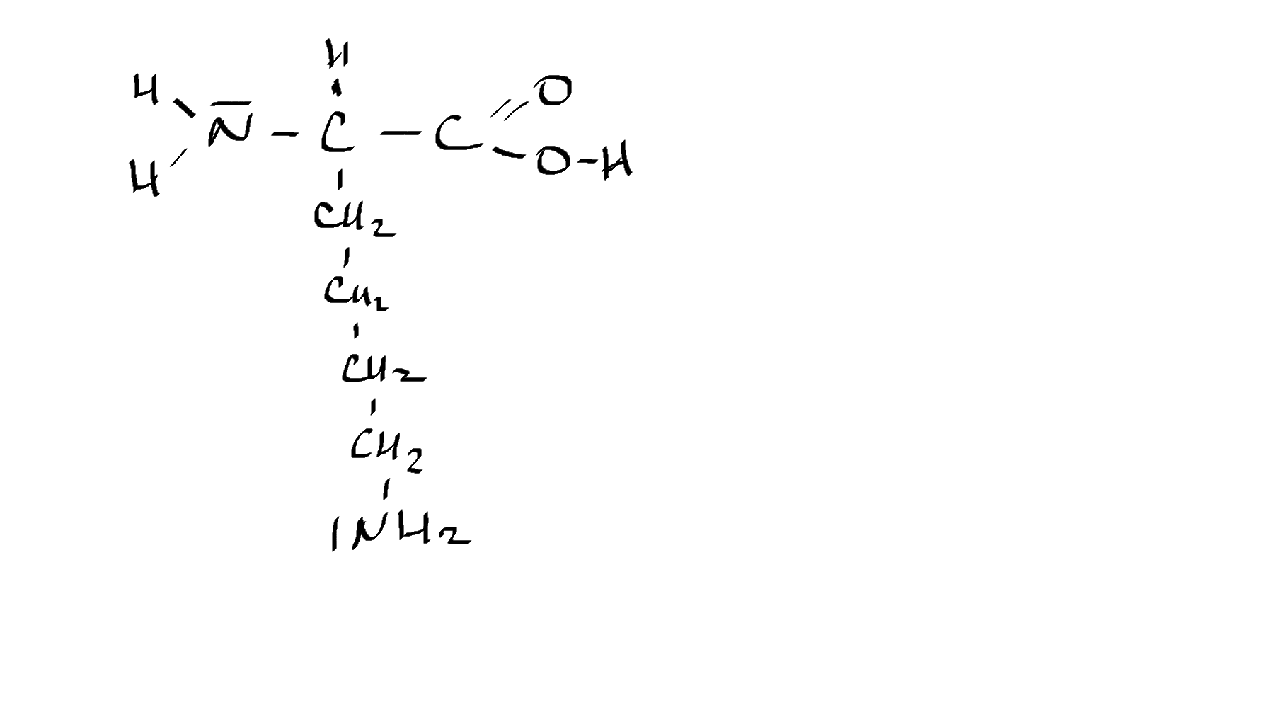 <p>Welche Aminosäure ist das?</p>