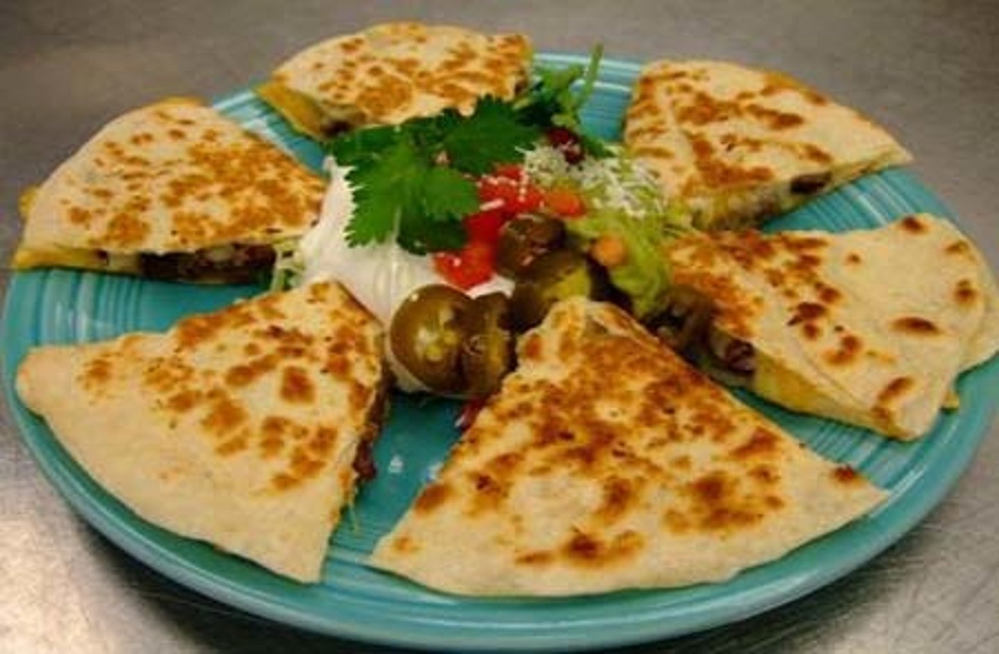 <p>quesadillas</p>