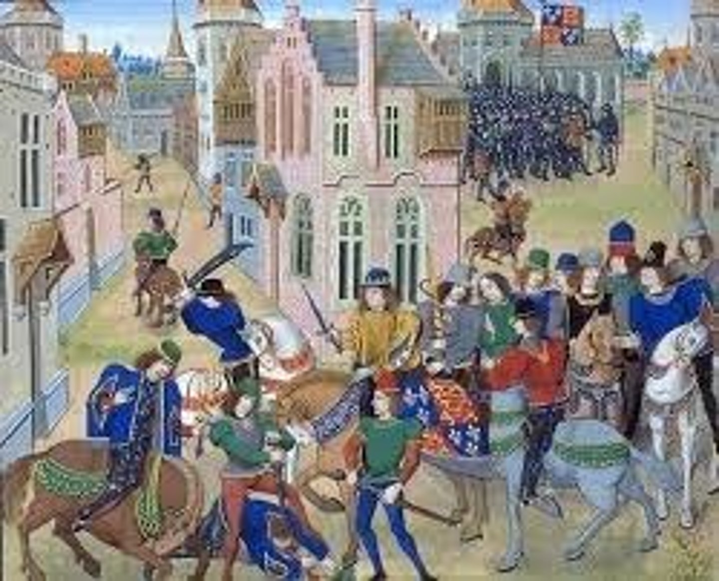 <p>unsuccessful revolt by peasants against feudal lords in England in 1381</p>