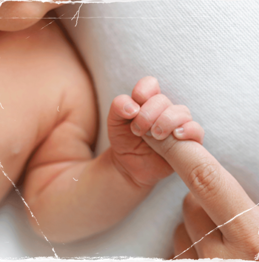 <p><strong>Neonatal Infant Reflex: </strong>Palmar Grasp (Integration: ~4-6 mo.; Onset: Prenatal)</p>