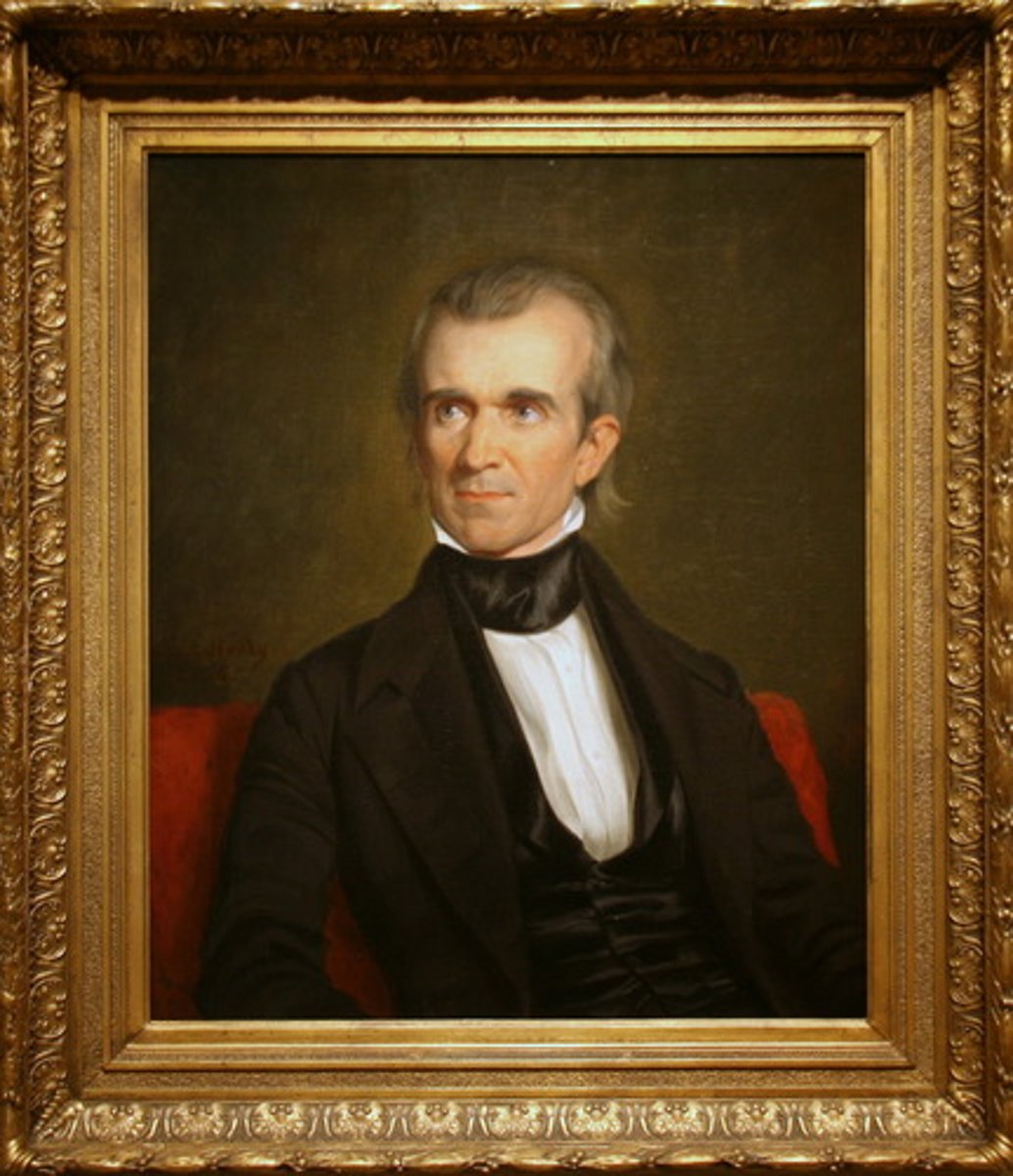 <p>11th U.S. President. 1845-1849. Democratic</p>