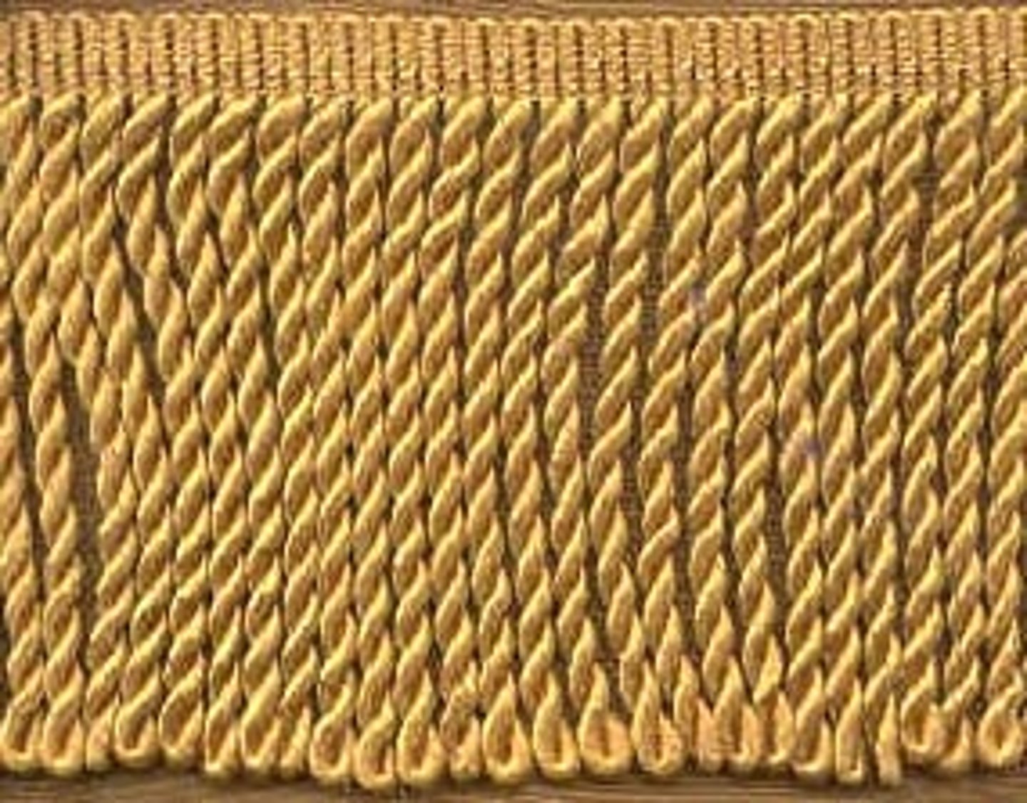 <p>Long, twisted, heat-set, multi-ply fringe often used on upholstery</p>