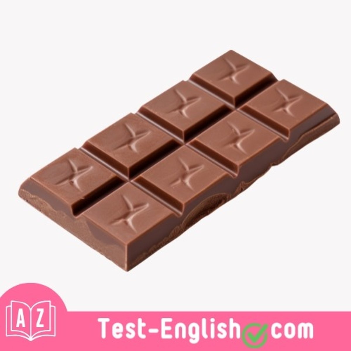 <p>I ate a _____ of chocolate.</p>