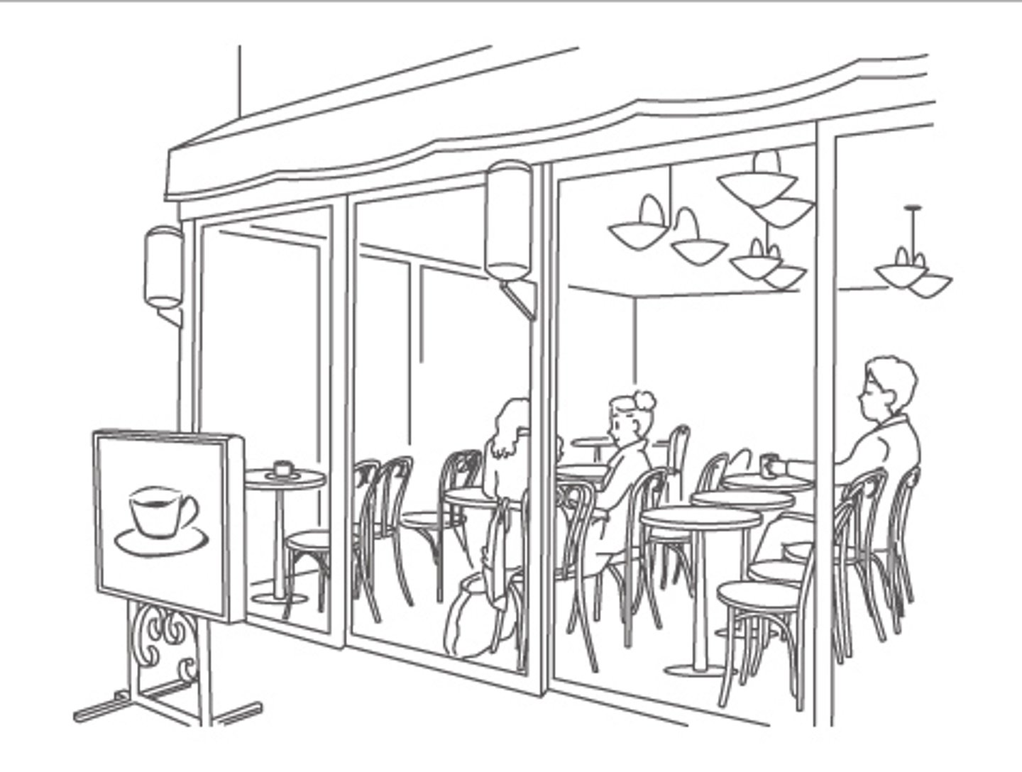 <p>coffee shop, cafe (recent term)</p>