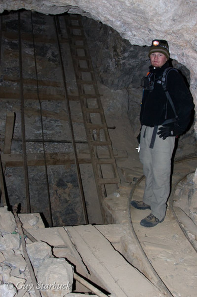 <p>...A shaft which has been dug at an angle to the vertical to follow the depth of ore</p>