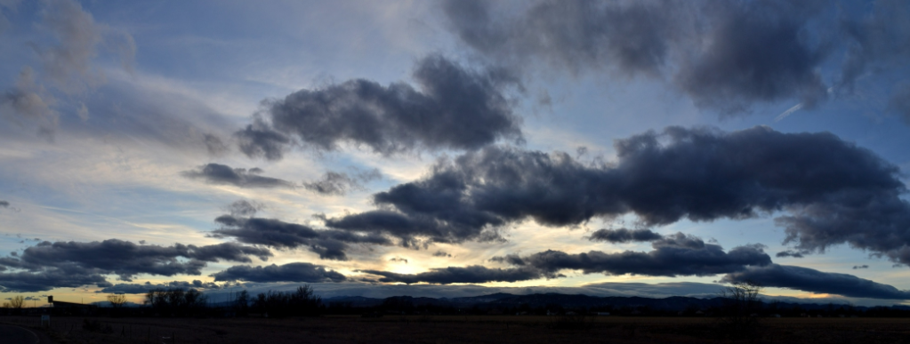 <p>wider, flatter, near surface</p>