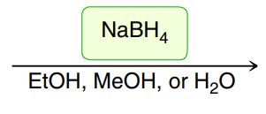<p>Hydride reduction (of a ketone or aldehyde)</p>
