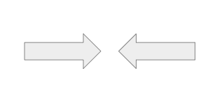 <p>two arrows that are equal to each other are?</p>