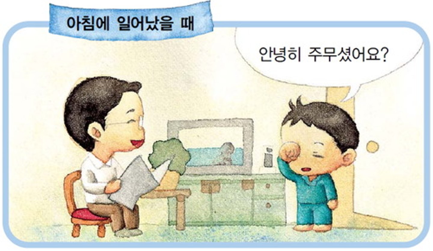 <p>Good morning., Did you sleep well?</p>