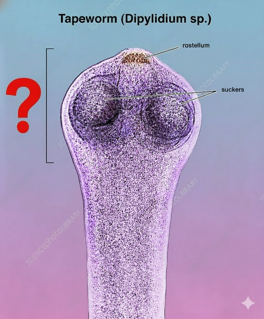 <p>What is the name of this entire head structure, indicated by the <span style="color: rgb(255, 1, 1);"><strong>red </strong></span>question mark?</p>