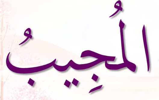 <p>ٱلْمُجِيبُ</p><p>Al-Muyiib</p>