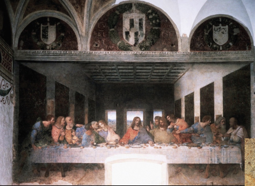 <p>connection to communion how?</p>