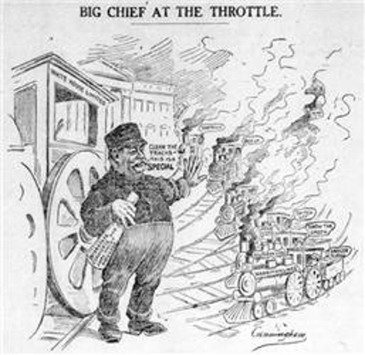 <p>Law passed by Congress to impose penalties on railroads that offered rebates and customers who accepted them. The law strengthened the Interstate Commerce Act of 1887. The Hepburn Act of 1906 added free passes to the list of railroad no-no's.</p>