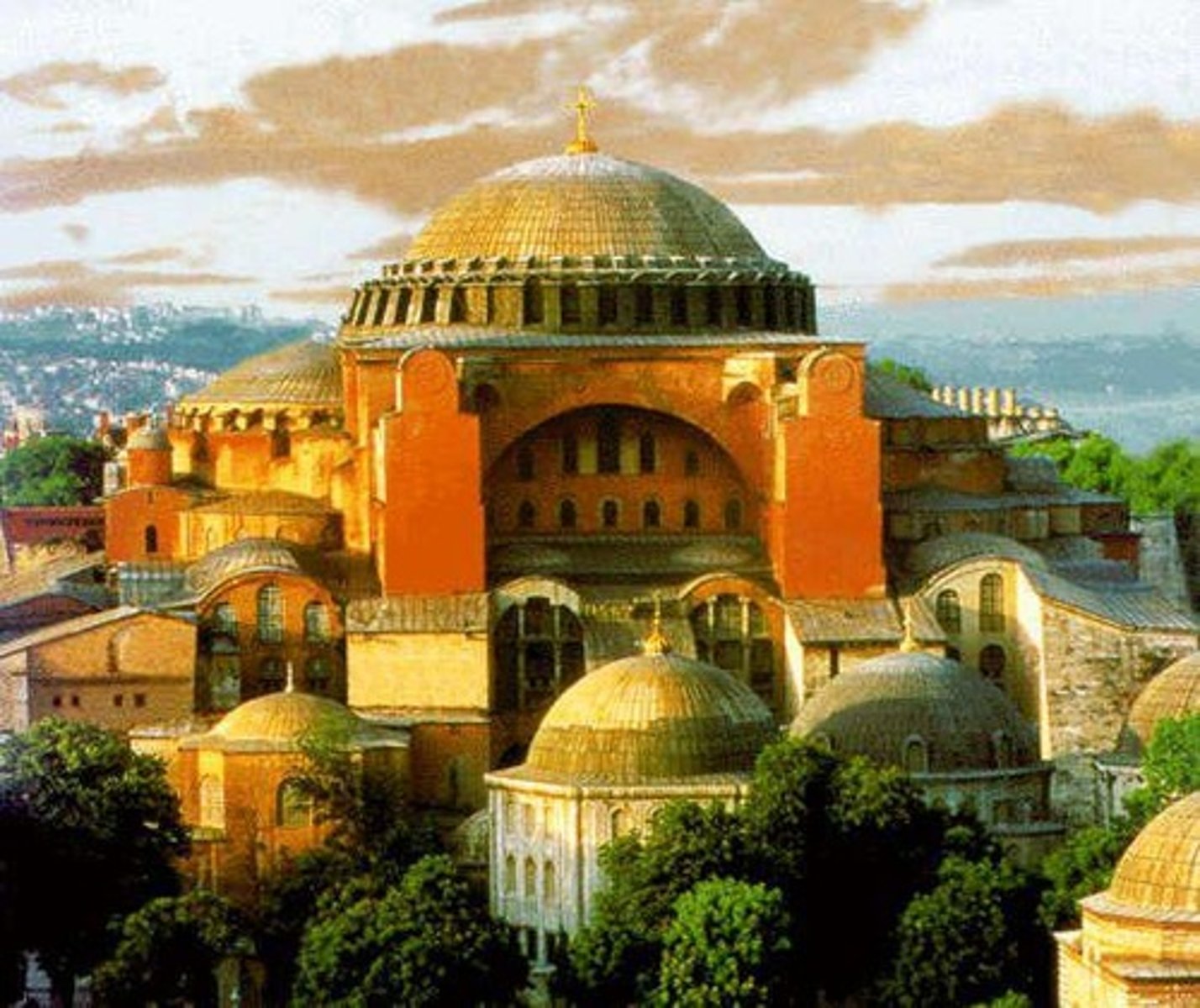 <p>The Hagia Sophia.</p>