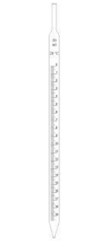 <p>Used to accurately measure and transfer a volume of liquid from one container to another</p>