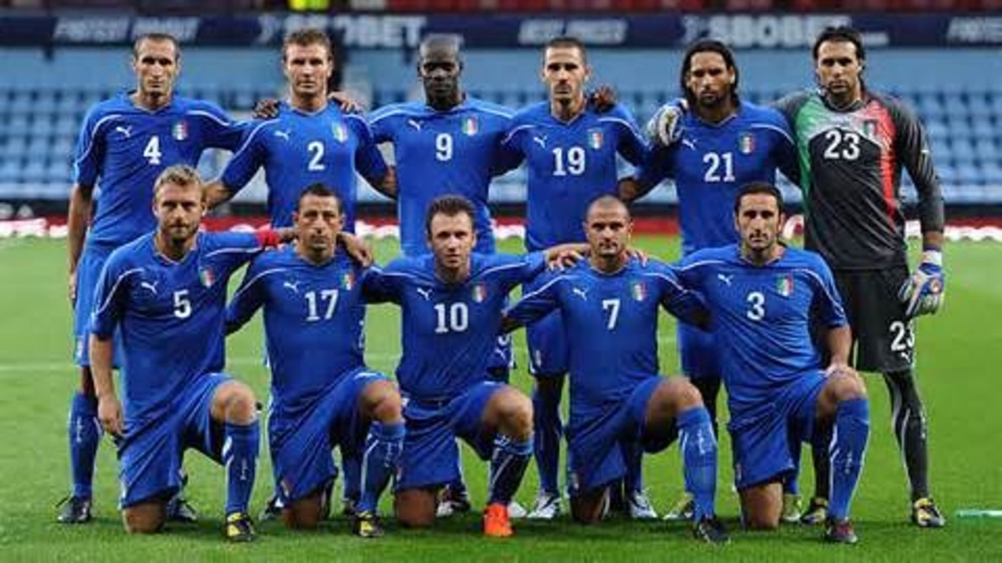 <p>Italian national soccer team</p>