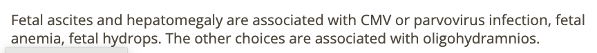 <p>a) parvovirus infection</p>