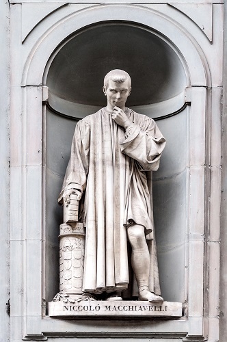 <p>Machiavelli (<span>1469 – 1527)</span></p>