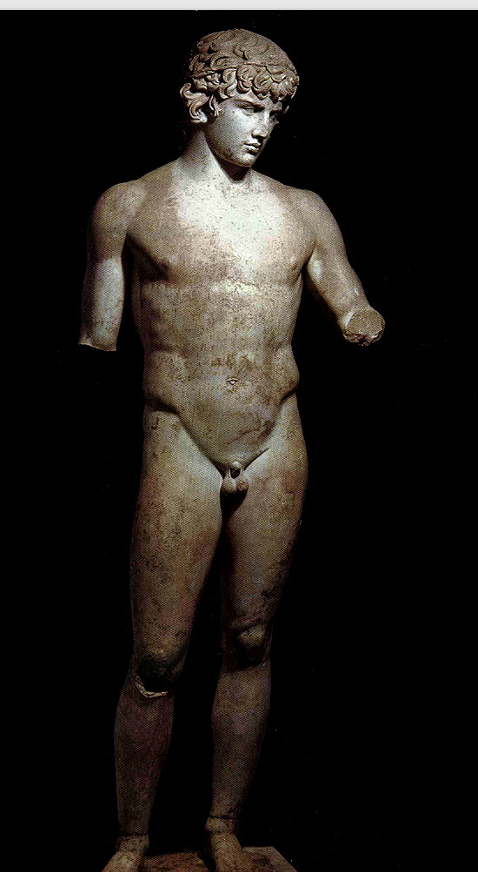 <p>Antinous in the guise of of Apollo from</p>