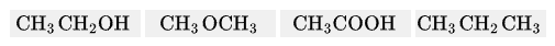 <p>2: Rank the following compounds from the one containing the greatest polarity to the one with the least polarity</p><p></p>