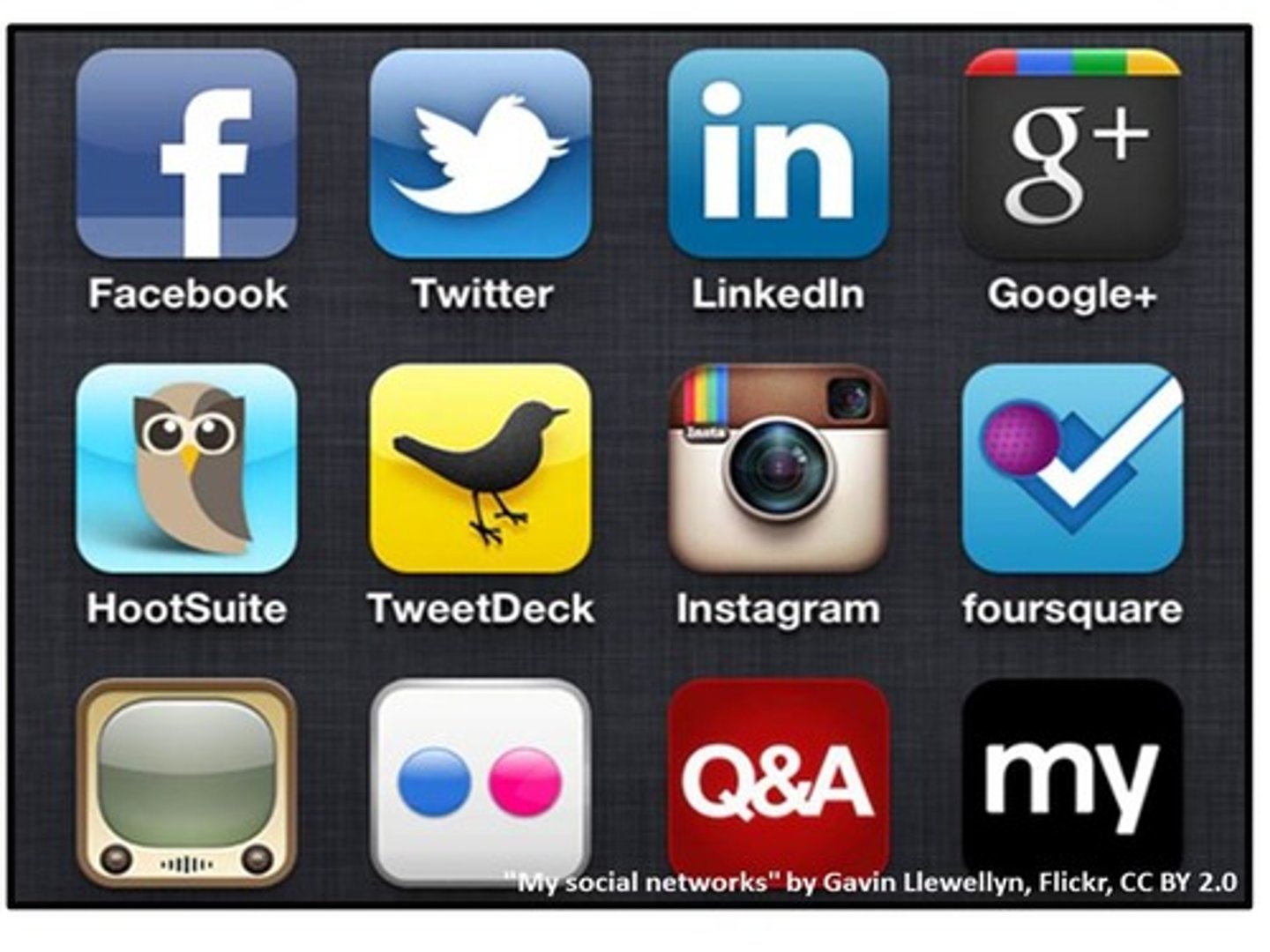 <p>(n): mạng xã hội</p>