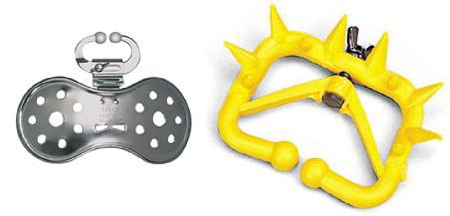 <p>To keep weaned calves and adults from nursing.</p>