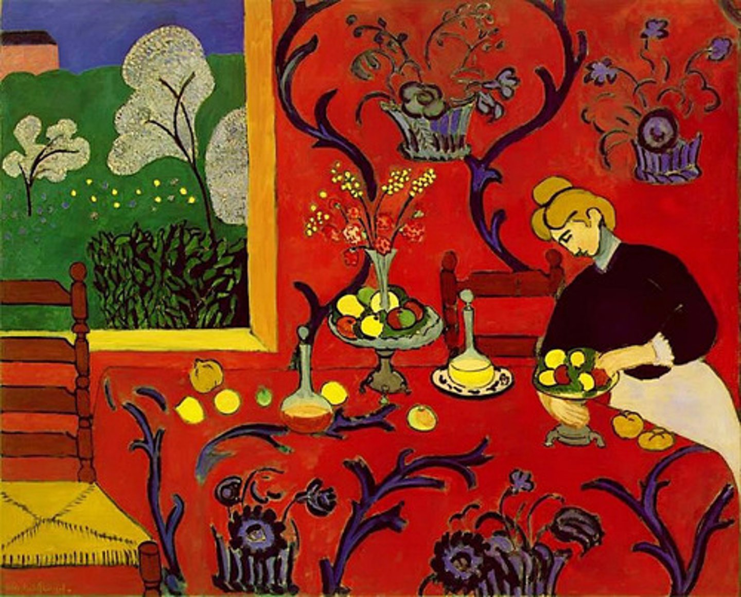 <p>MATISSE, Red Room (Harmony in Red),</p><p>1908-1909</p>