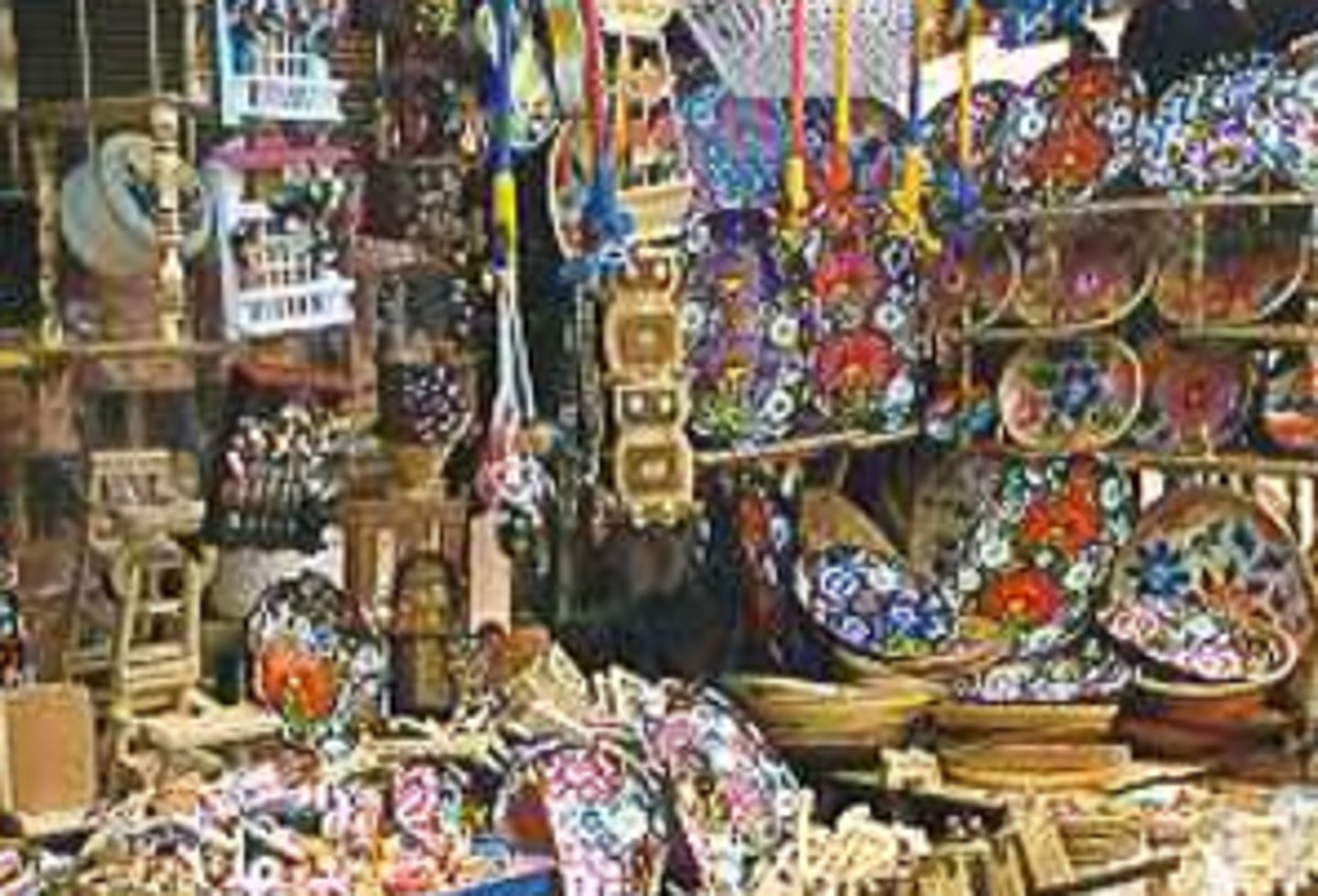 <p>handicrafts store (sell hand-made wares)</p>