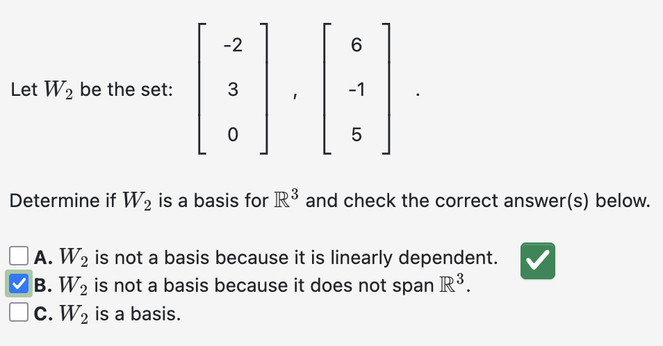 <p>why does it not span R<sup>3</sup></p>