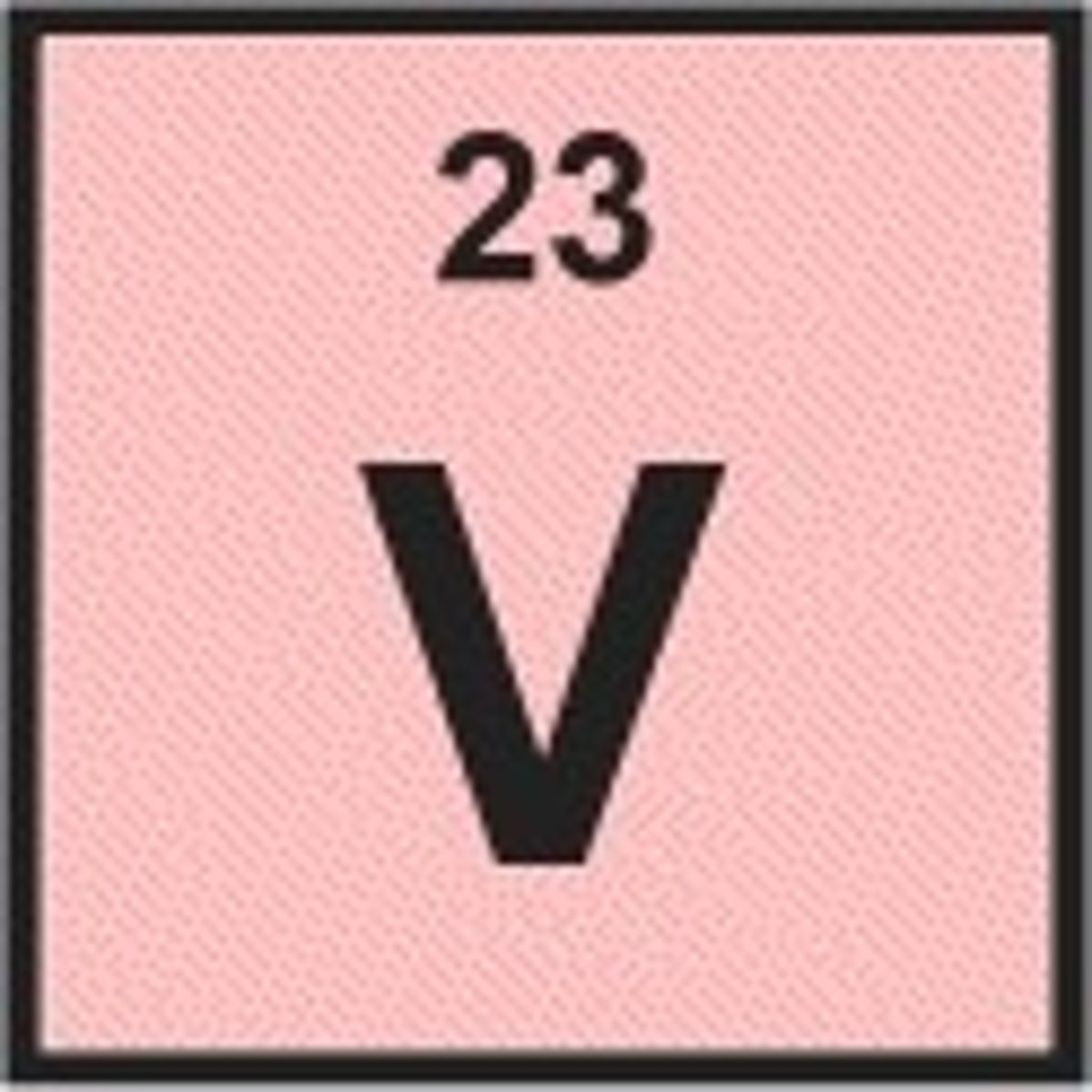 <p>Vanadium family, +2 and +5, V2O5 (vanadium oxide) is a common catalyst for production of sulfuric acid, hard</p>