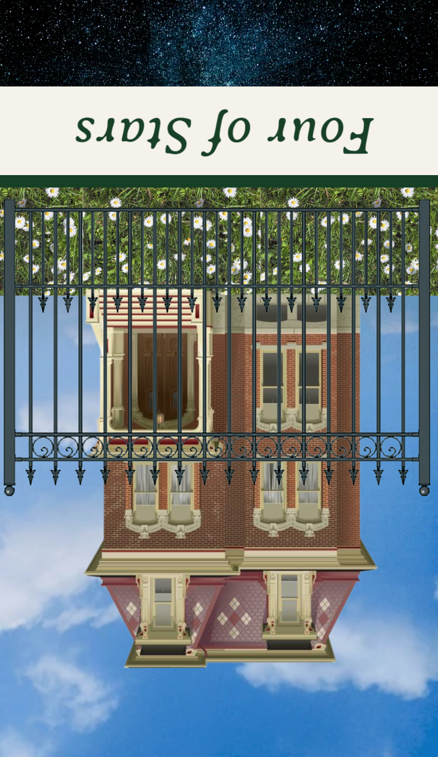 <p>Four of Stars Reversed</p>