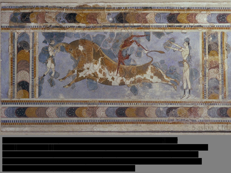*Fresco of the Bull Leapers*, Palace of Knossos, Crete