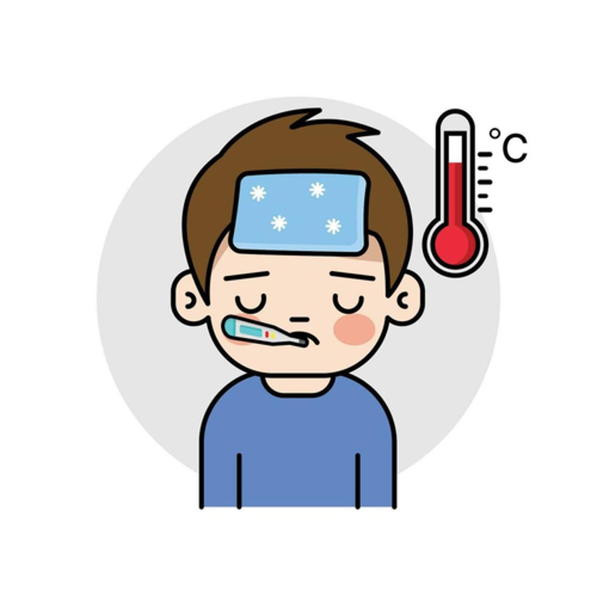 <p>sốt</p>