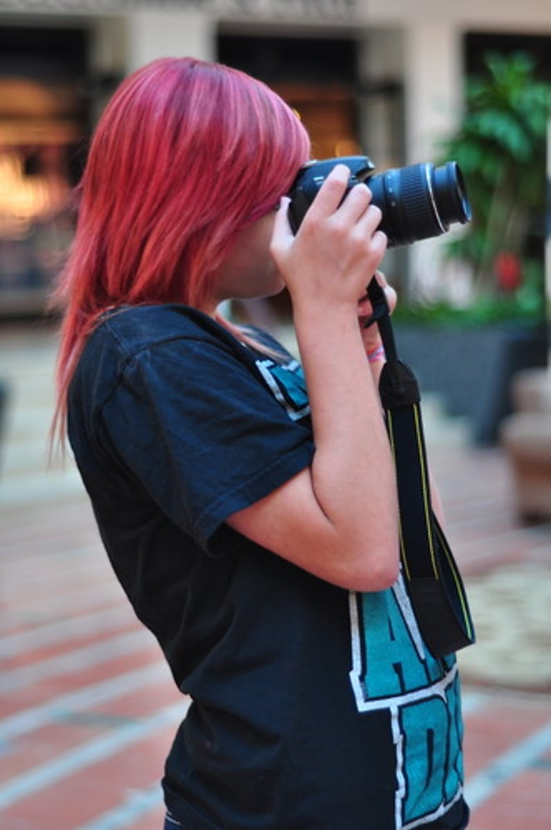 <p>to take pictures</p>