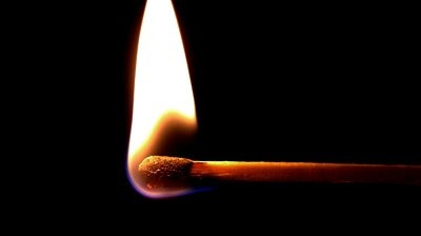 <p>Lighting a Match</p>