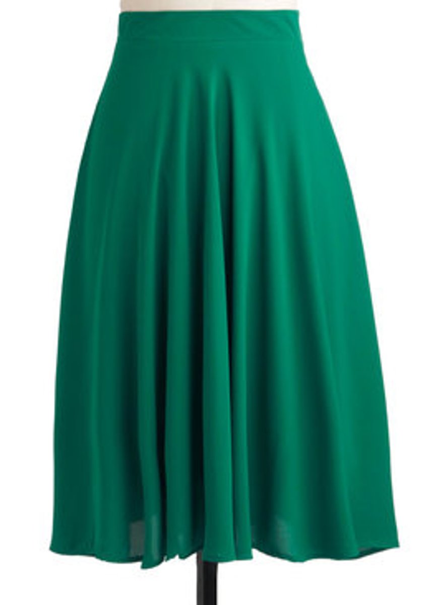 <p>long skirts</p>