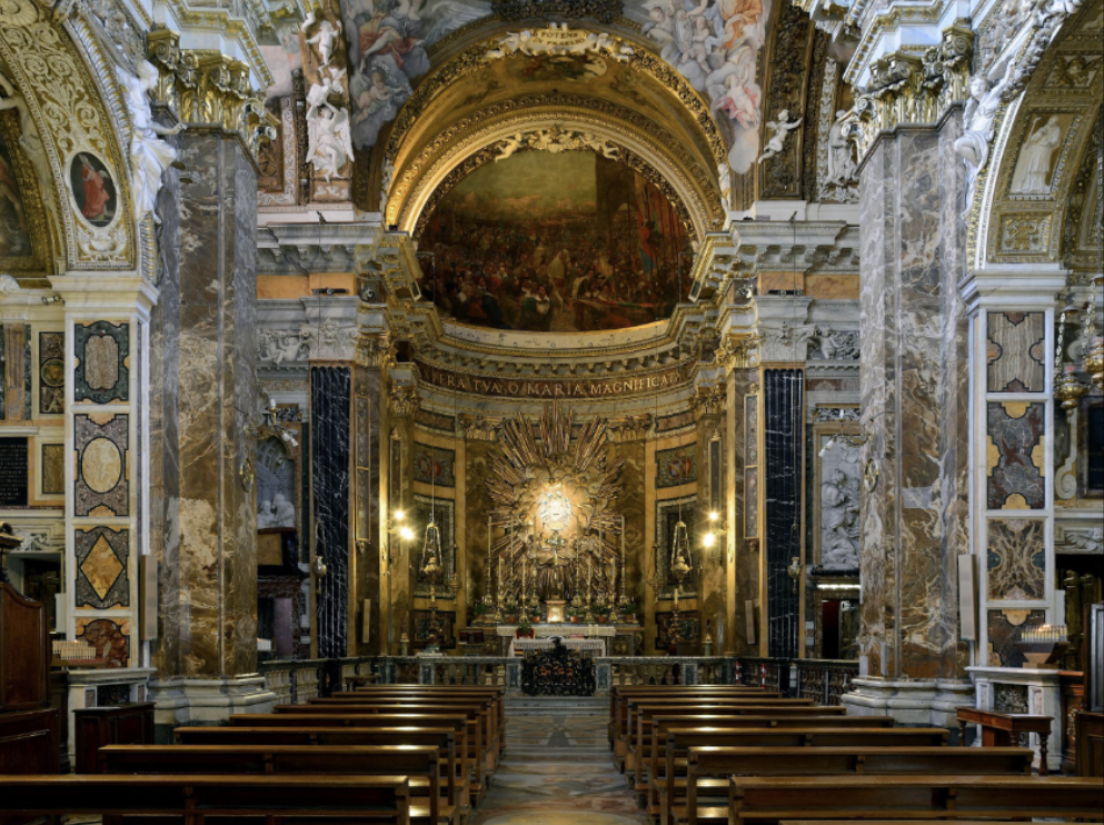 <p>Carlo Maderno et al., Santa Maria della Vittoria (Our Lady of Victory), Rome, 1620</p>